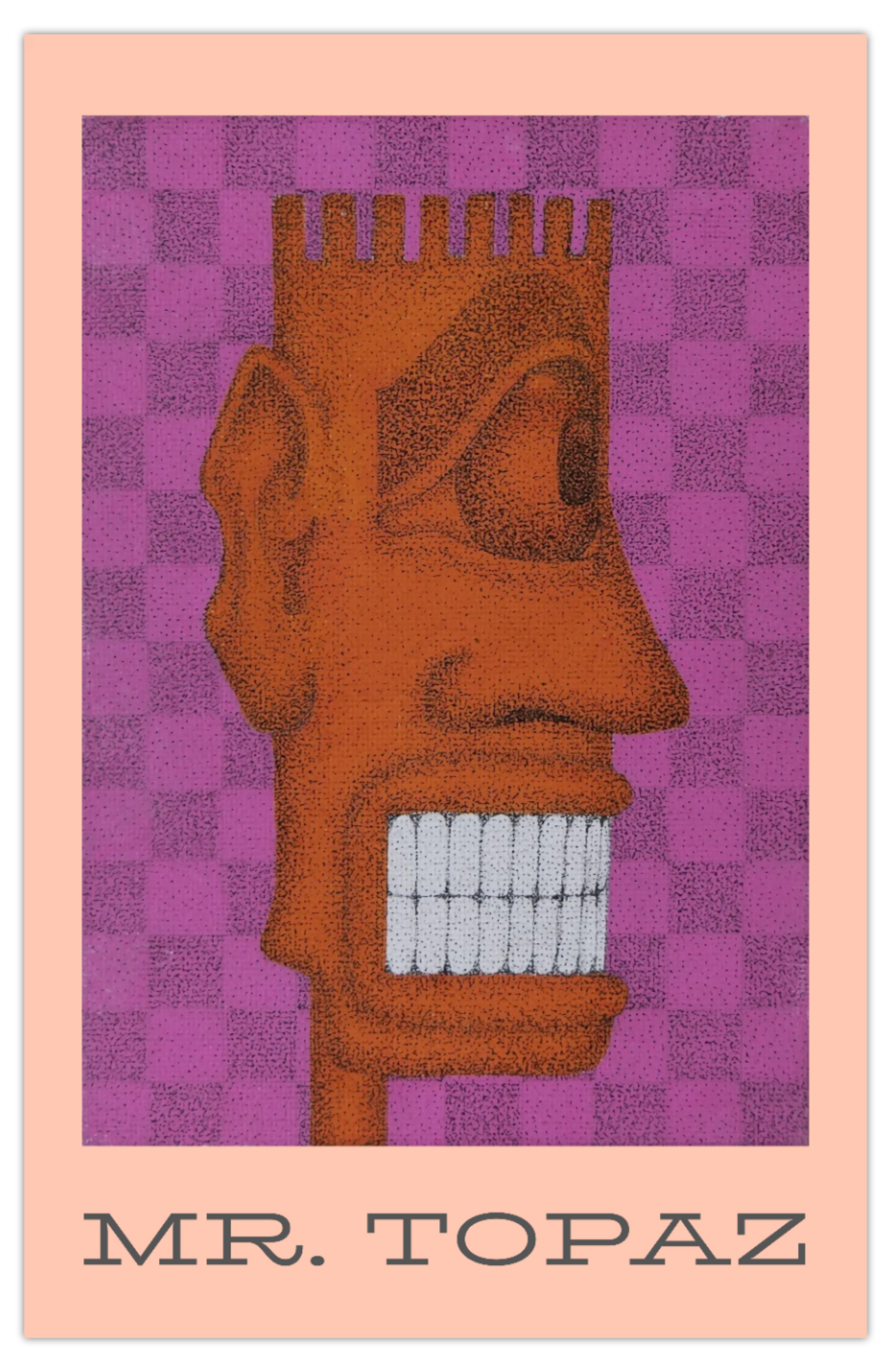 "FACES" signed poster series of 6